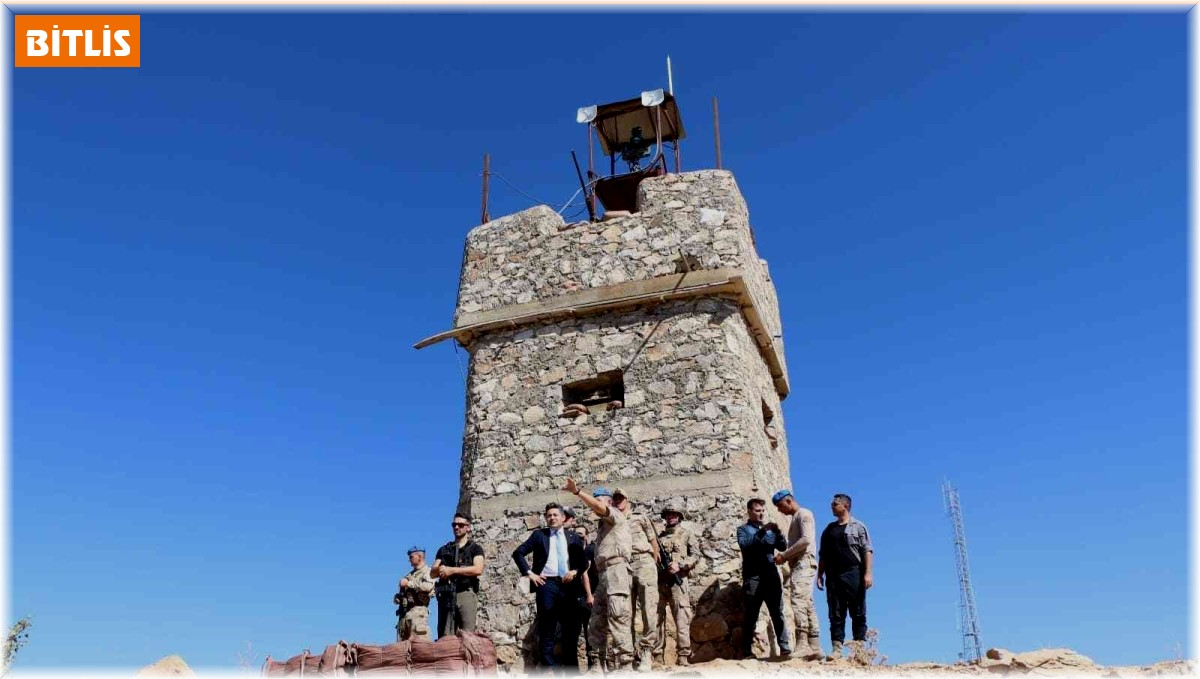 Kaymakam Özçelik, Mesirtepe üs bölgesi ile okul ziyareti
