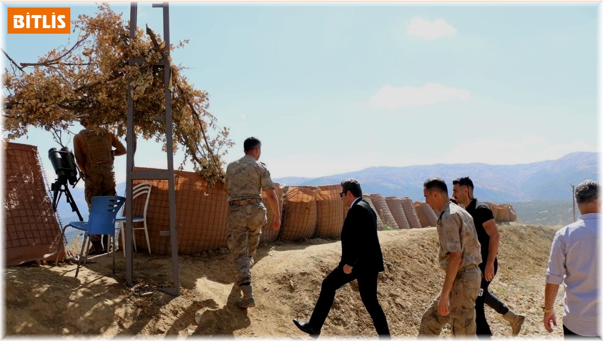 Kaymakam Özçelik'ten Jandarma Komando Tabur Komutanlığına ziyaret