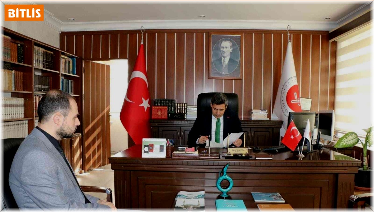 Kaymakam Özçelik'ten kurumlara ziyaretler