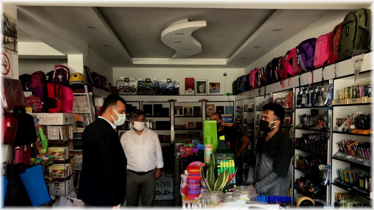 Kaymakam Savar'dan esnaf ziyareti