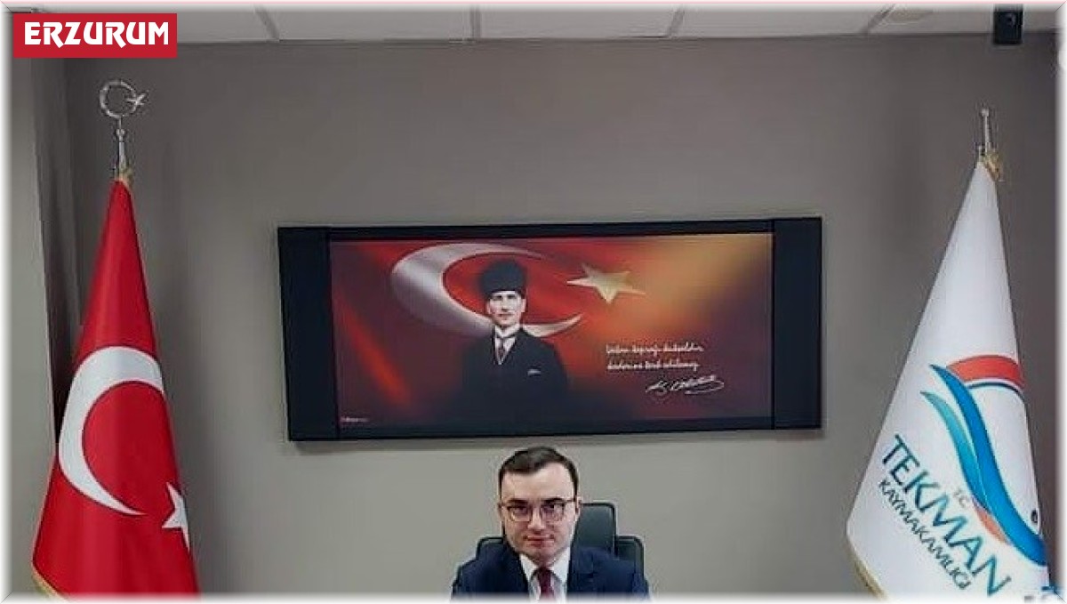 Kaymakam Taşkın; "Hep birlikte Tekman'a hizmet edeceğiz"