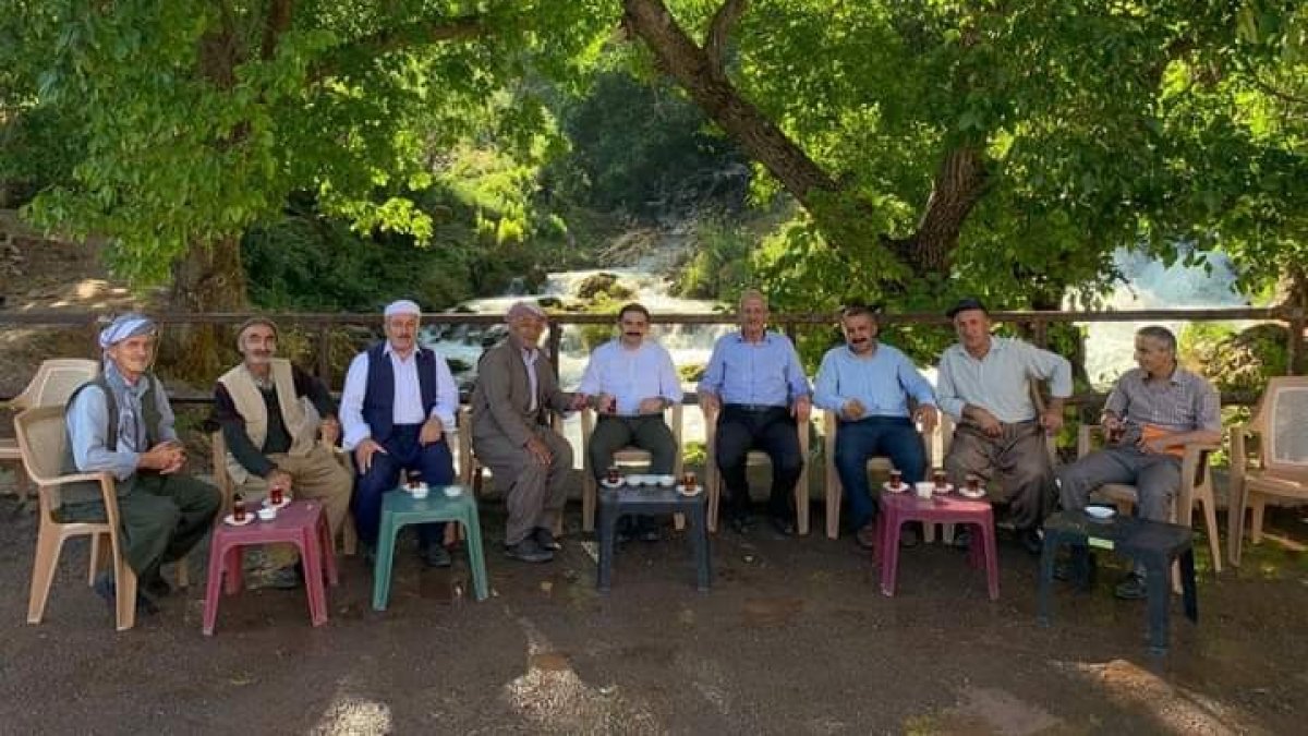 Kaymakam Tugay, Aktütün bölgesindeki köyleri ziyaret etti