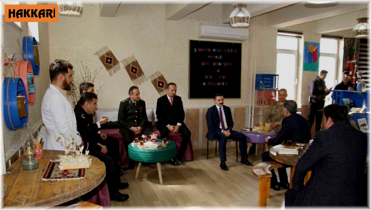 Kaymakam Tugay'dan kursiyerlere ziyaret