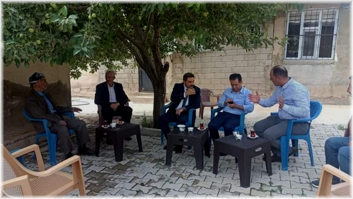 Kaymakam Tugay'dan şehit babasına ziyaret