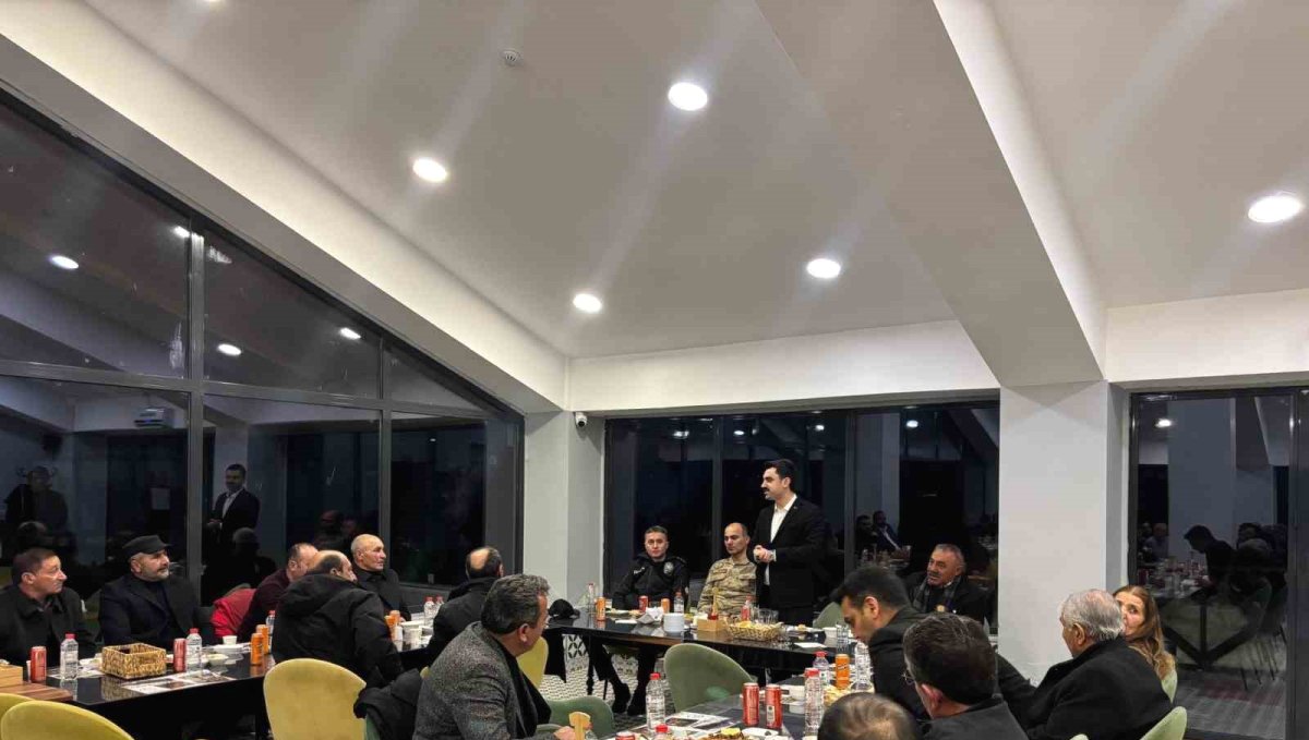 Kaymakam Tutal, muhtarlarla iftar programında buluştu