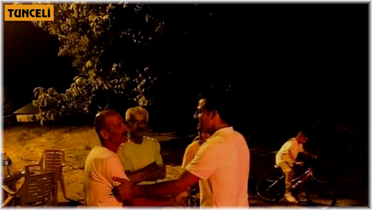 Kaymakam Tutkan vatandaşlarla bir araya geldi