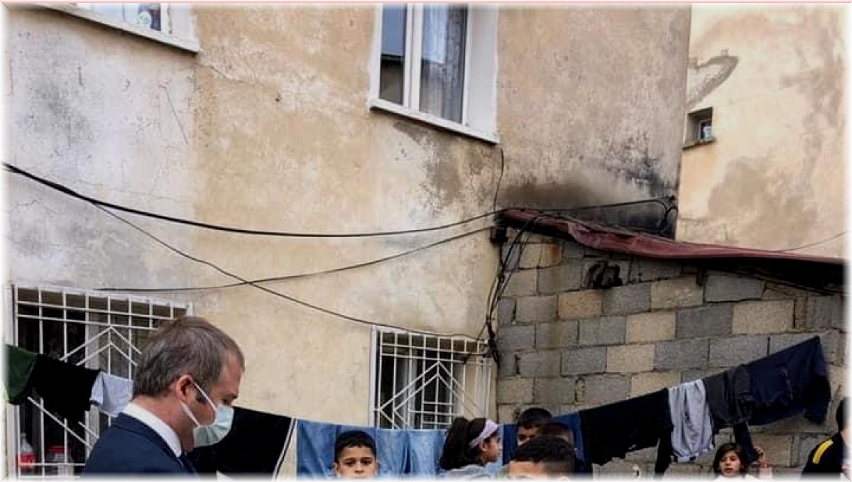 Kaymakam Yelek'ten gazi ailesine taziye ziyareti