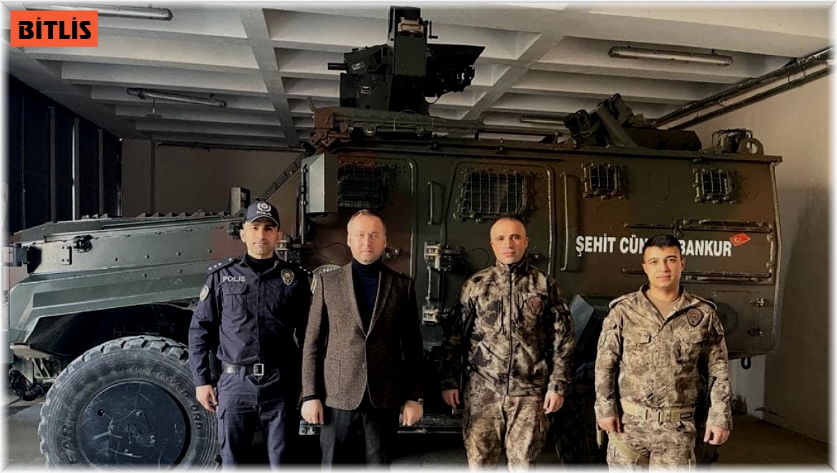 Kaymakam Yelek'ten Özel Harekât polislerine ziyaret