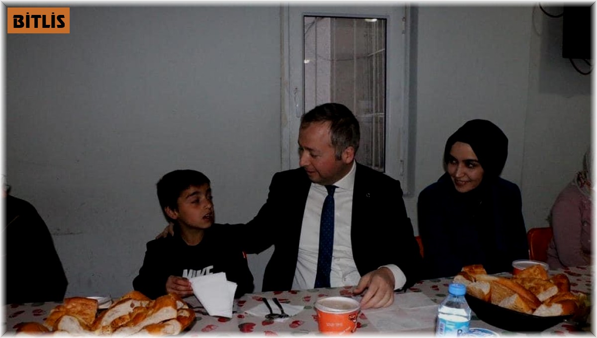 Kaymakam Yelek vatandaşlarla iftarda bir araya geldi