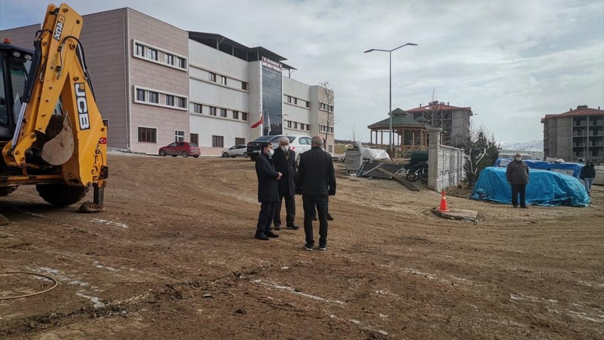 Kaymakam Yılmaz, Baskil Meslek Yüksekokulunda incelemede bulundu