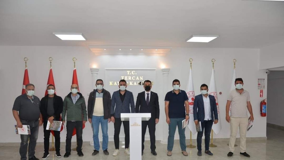 Kaymakamdan filyasyon ekibine başarı belgesi