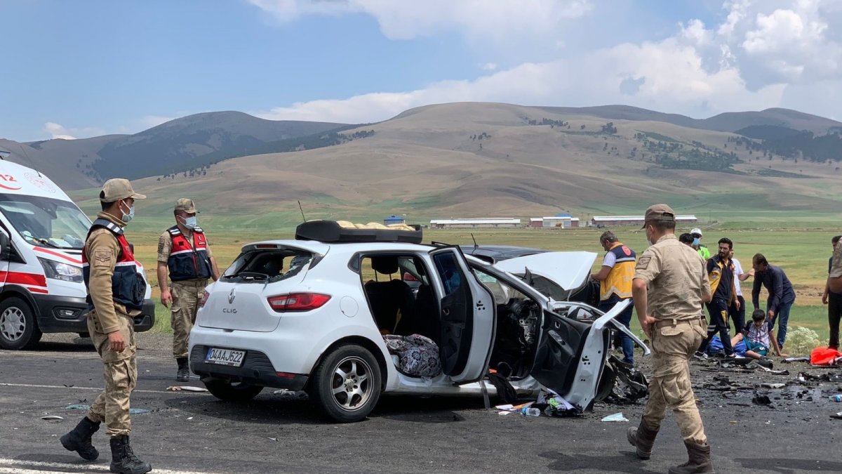 Kaza sonrası anayol savaş alanına döndü