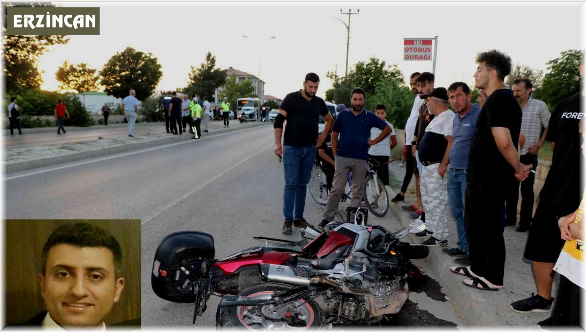 Kazada yaralanan motosiklet sürücüsü hastanede öldü