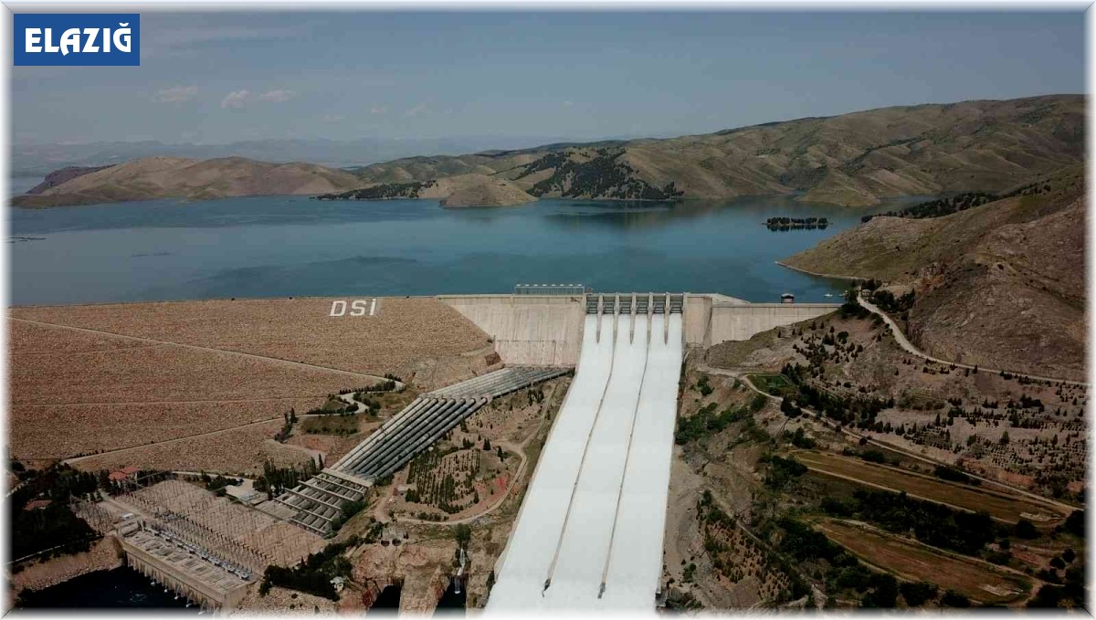 Keban Barajındaki su seviyesi, geçtiğimiz yılın aynı dönemine göre daha yüksek