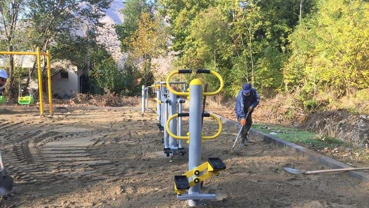 Keban Belediyesinden yeni çocuk parkı