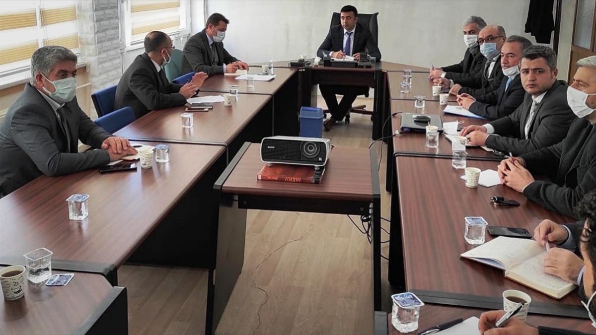 Keban'da Eğitim Değerlendirme Toplantısı yapıldı