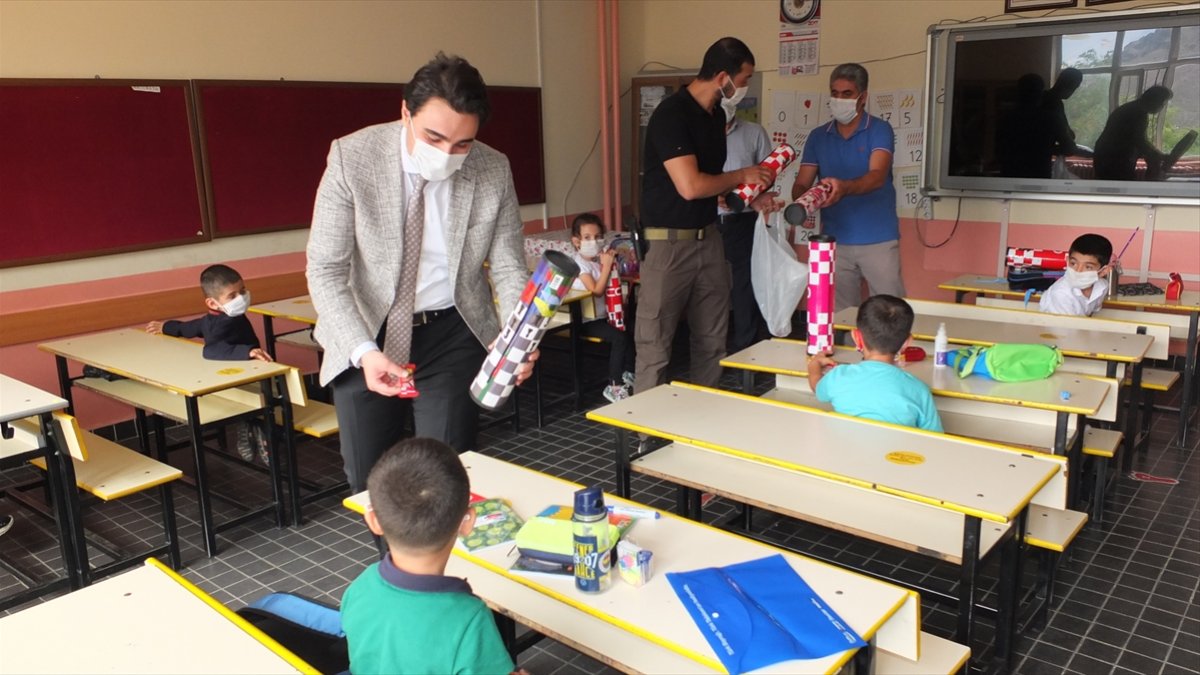 Keban Kaymakam Vekili Ciğerci'den öğrencilere ziyaret