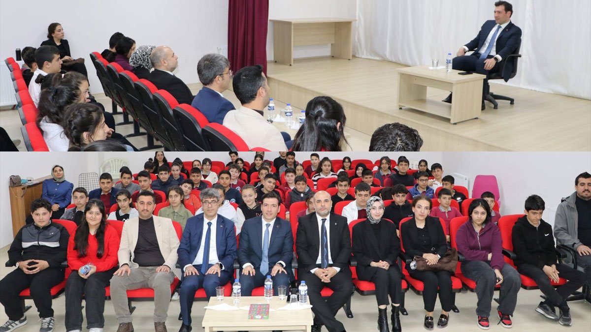 Keban Kaymakamı Atalık, Kariyer Günleri’nde öğrencilere mülki idare amirliğini anlattı