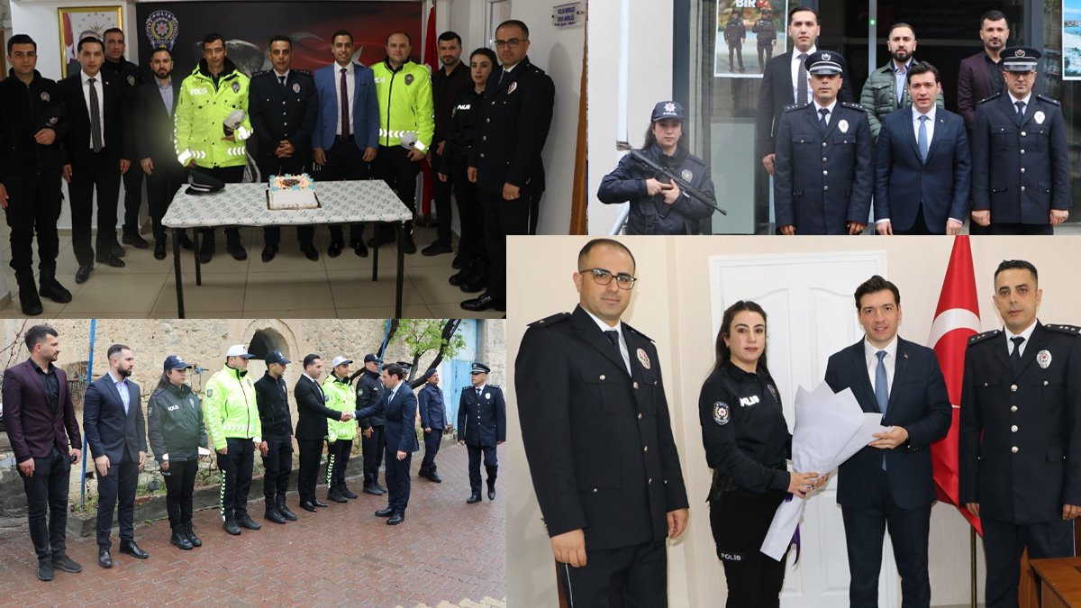 Keban Kaymakamı Atalık’tan Polis Haftası’nda İlçe Emniyet Müdürlüğüne ziyaret