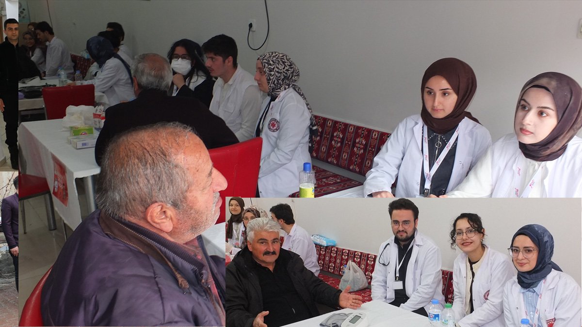 Keban’da 200 kişiye sağlık taraması yapıldı, 50 kişi aile hekimliğine yönlendirildi