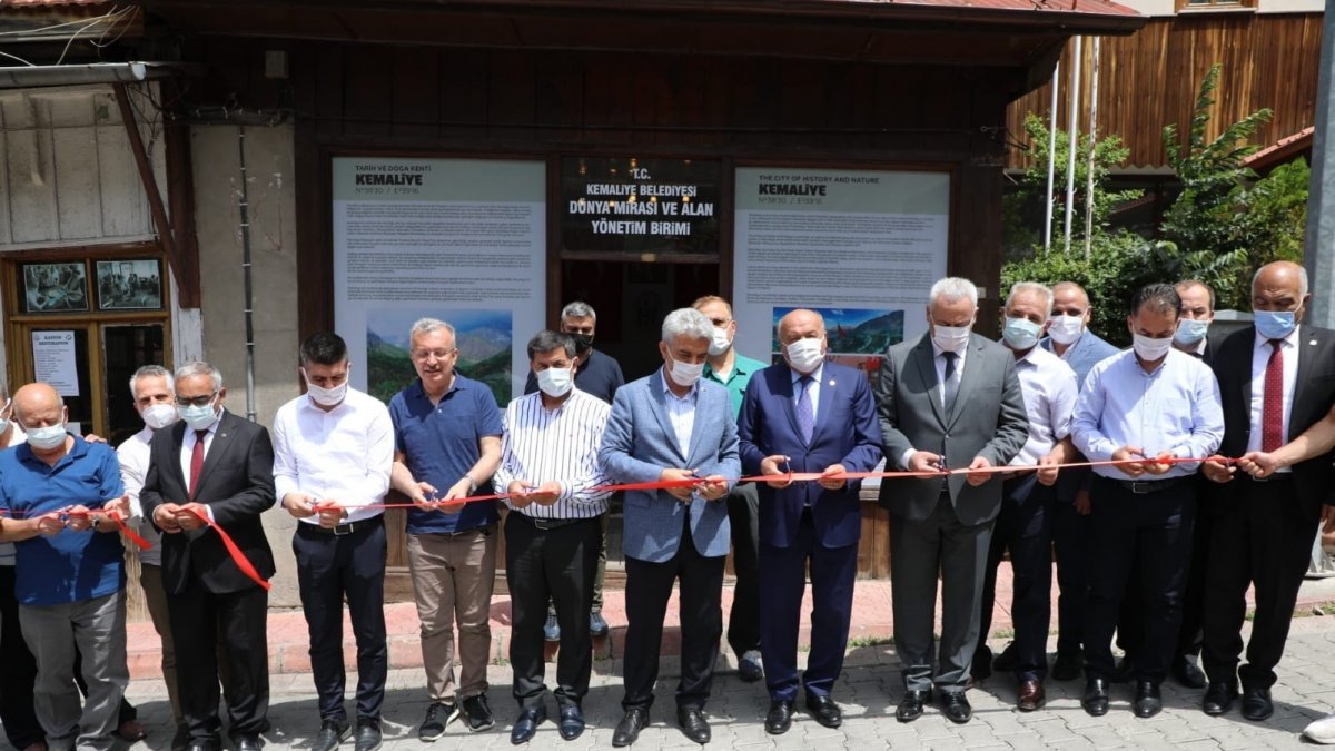 Kemaliye'de Dünya Mirası ve Alan Yönetim Birimi açıldı