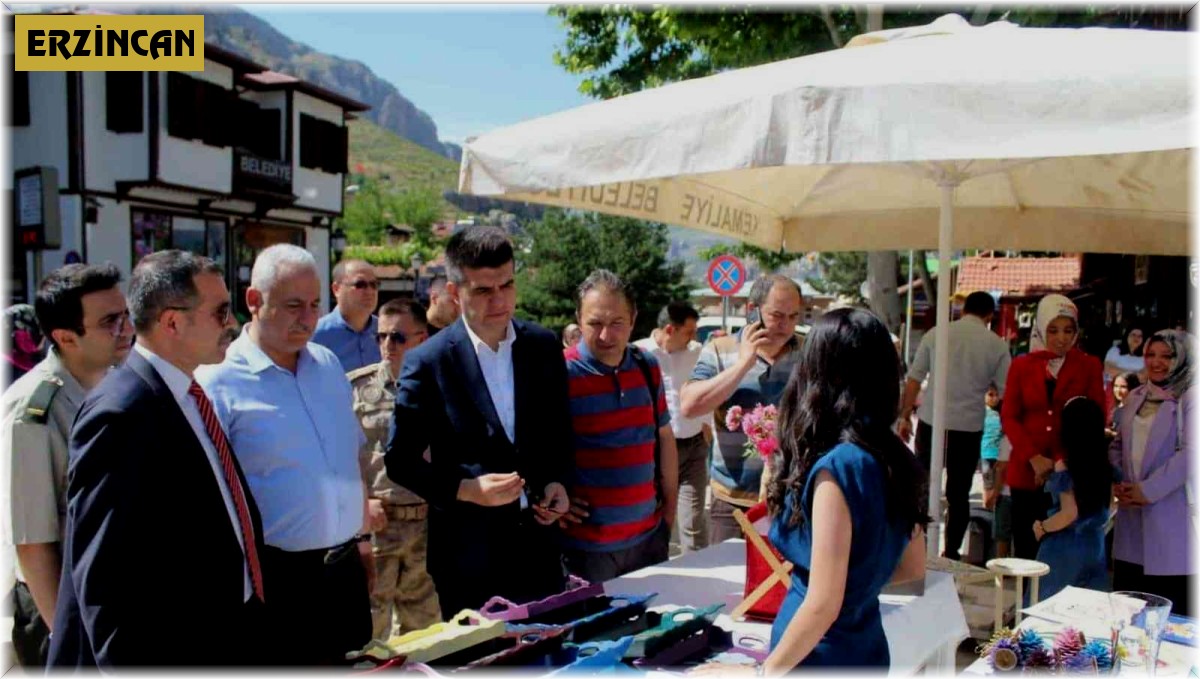 Kemaliye'de yılsonu sergisi