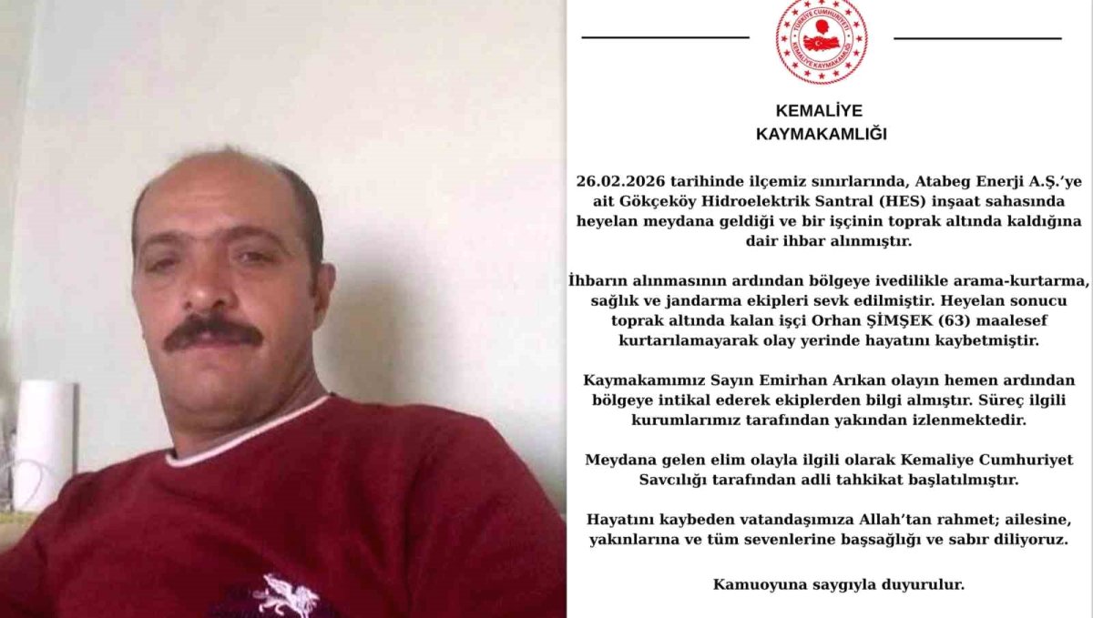 Kemaliye Kaymakamlığı, 4 gün sonra açıklama yaptı