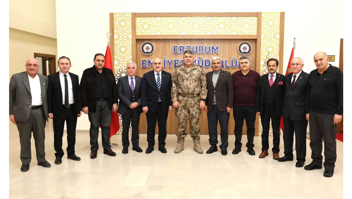 Kent Konseyi'nden Emniyet Müdürü Karaburun'a hayırlı olsun ziyareti