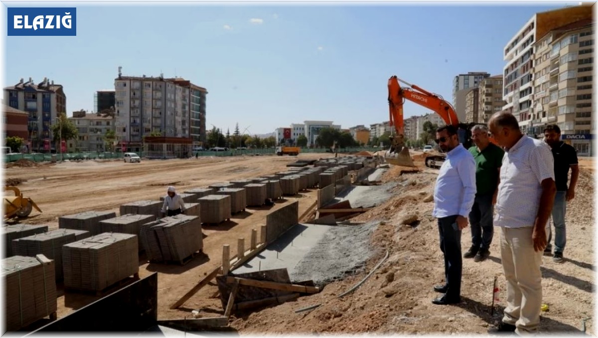 Kent Meydanı ve Yer Altı Otoparkı Projesinde sona gelindi