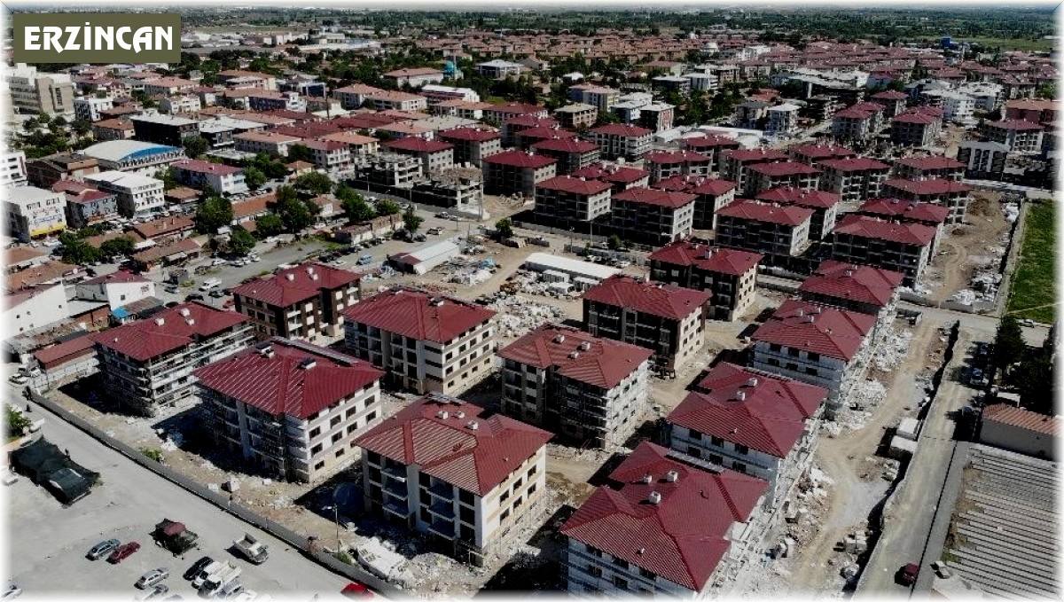 Kentsel dönüşüm kapsamında 532 konut, 107 dükkânın inşaatı sürüyor