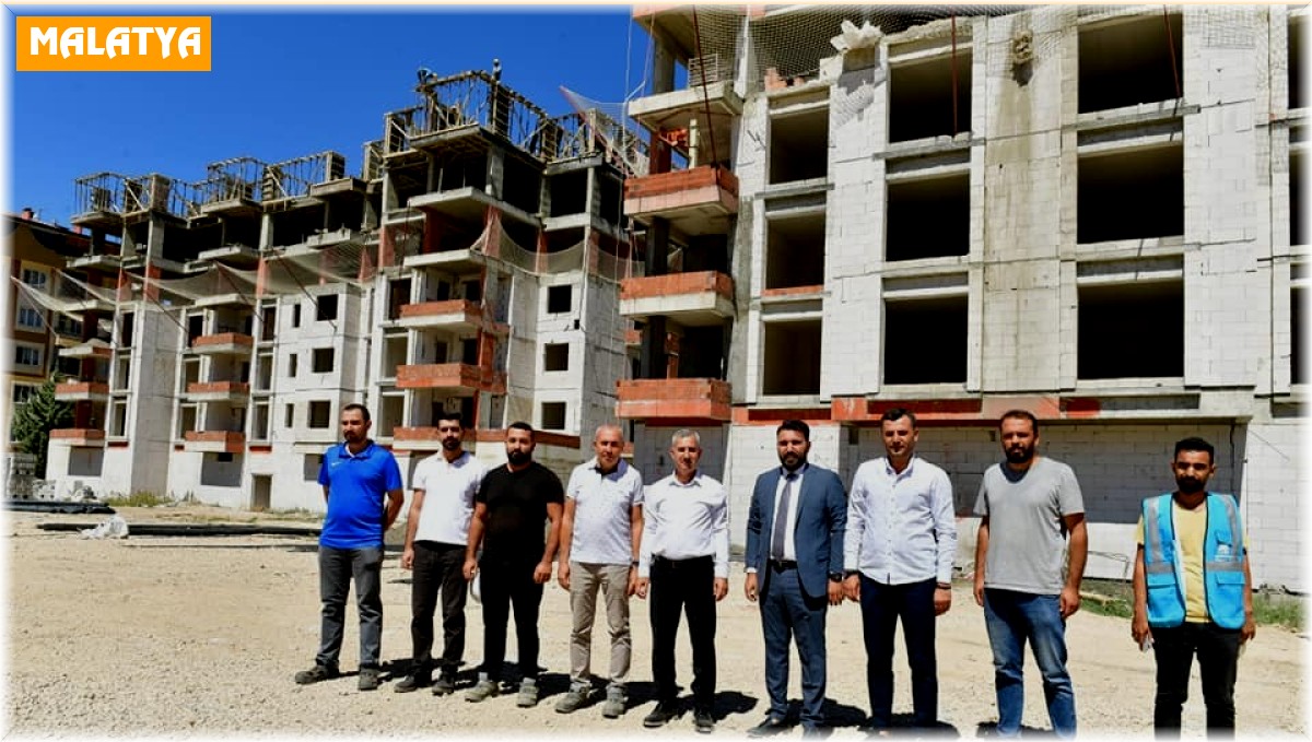 Kentsel dönüşümde yeni binalar yükseliyor