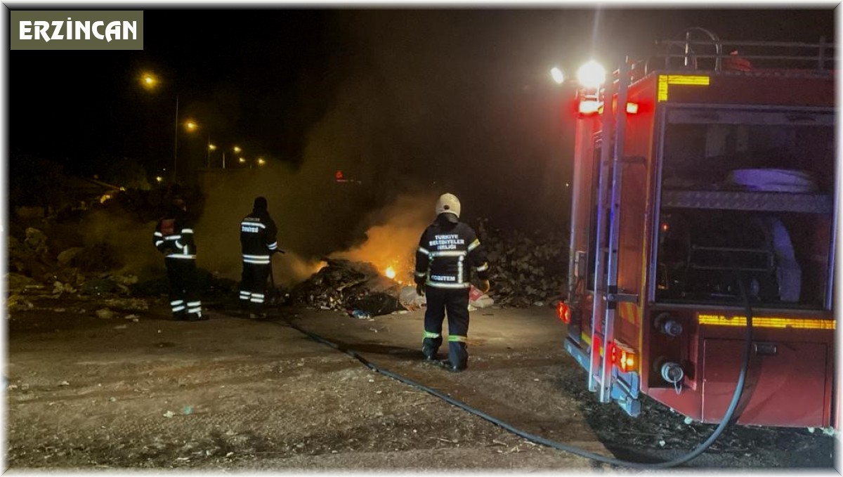 Keresteciler Sitesinde çıkan yangın söndürüldü