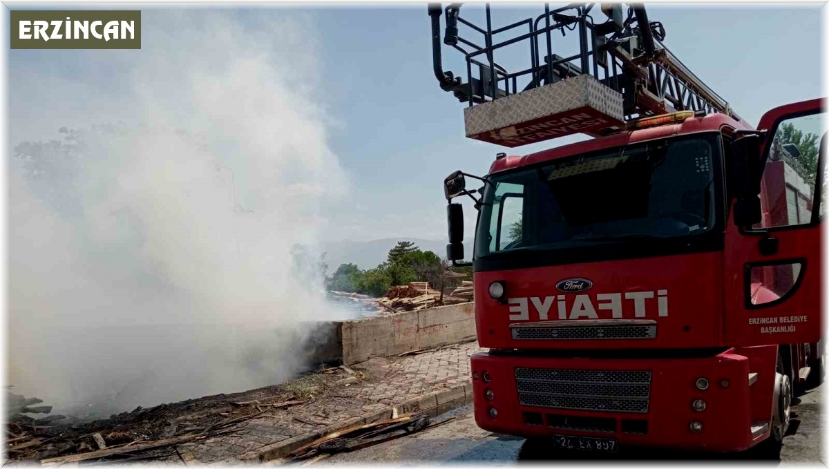 Keresteciler Sitesinde yangın