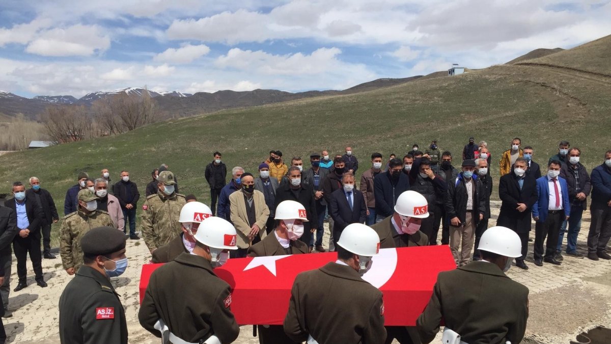 Kıbrıs gazisine son görev