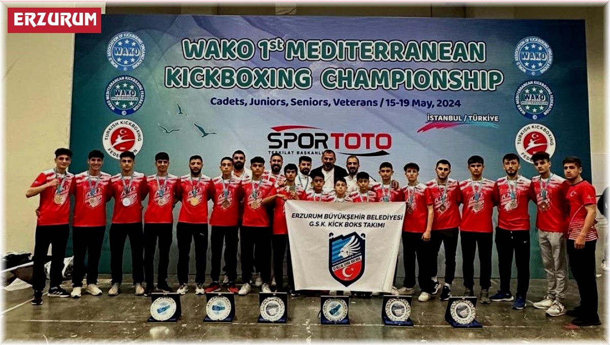 Kick Boksa Erzurum damgası