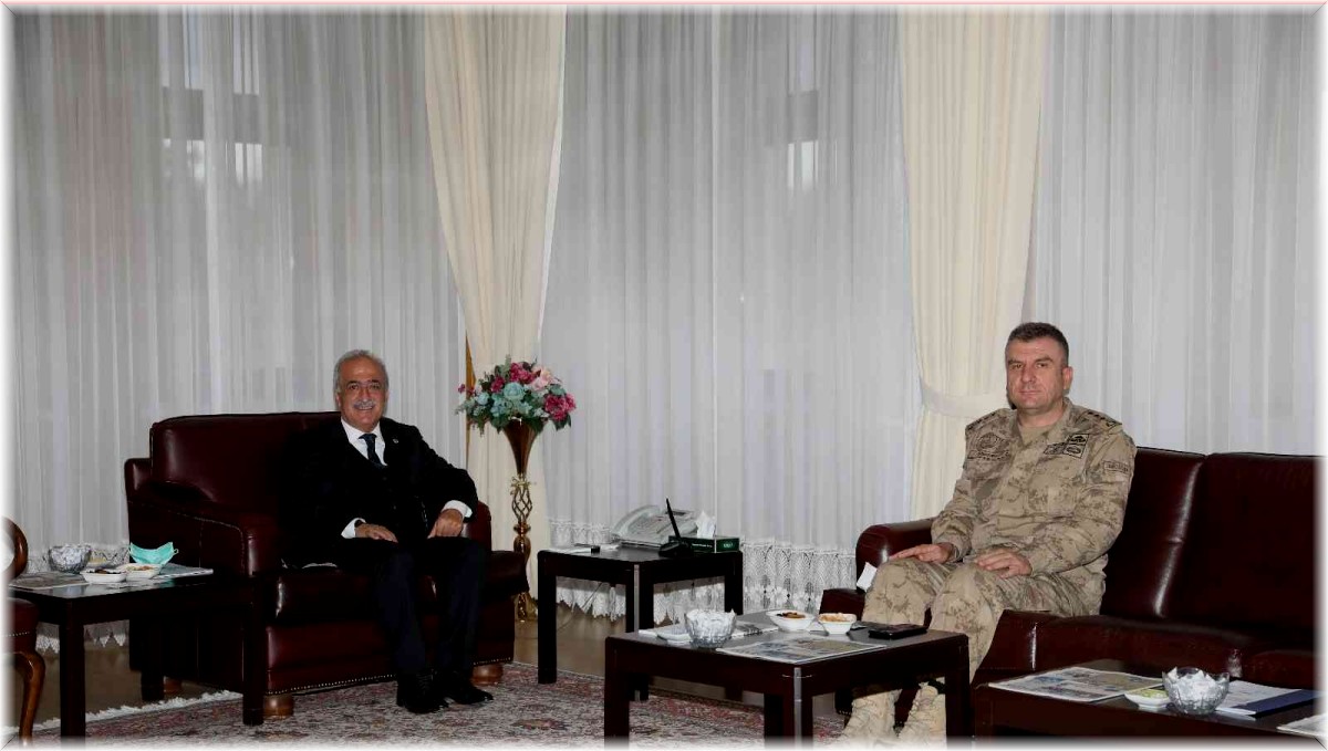 Kıdemli Albay Şimşek'ten iade-i ziyaret