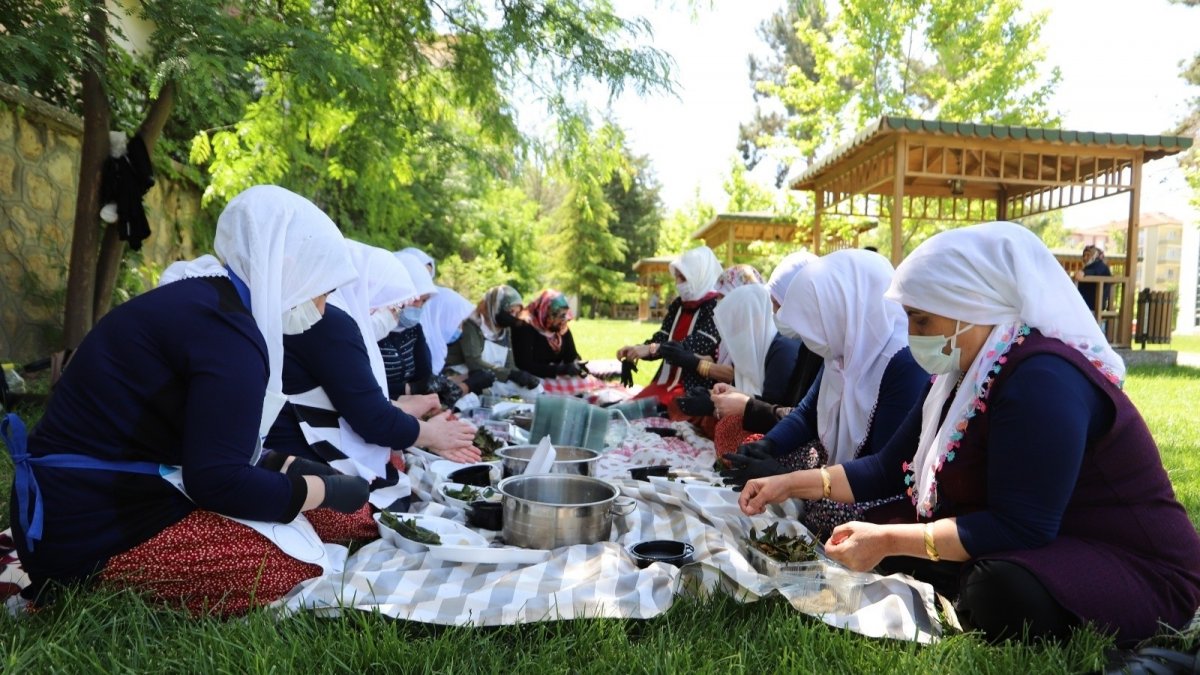 Kiraz yaprağı sarmasının satışı Türkiye'nin dört bir yanına yapılacak