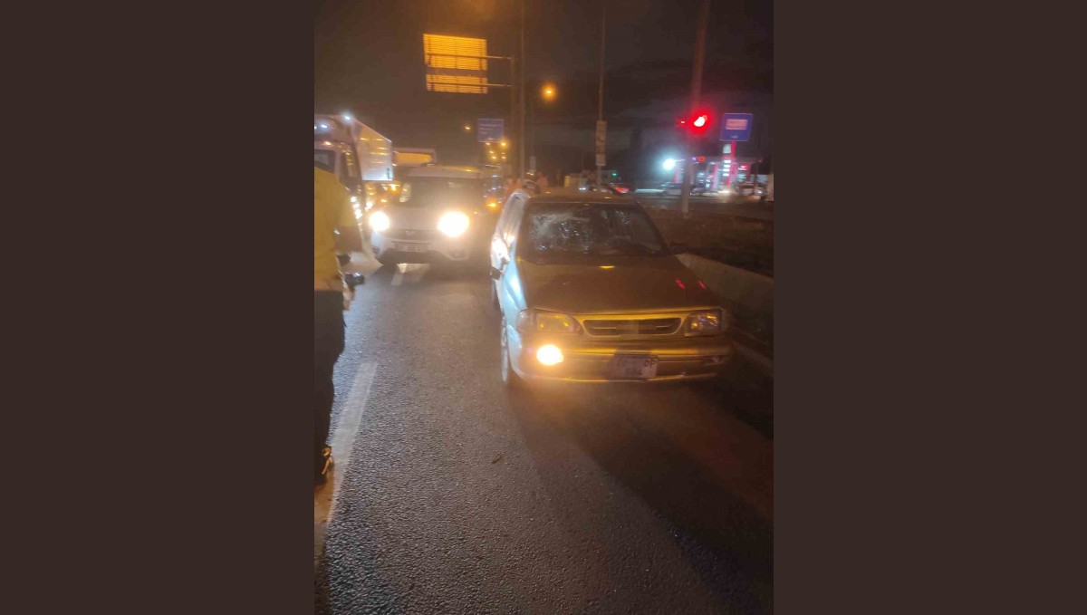 Kırmızı ışık ihlali kazaya yol açtı: 1 yaralı