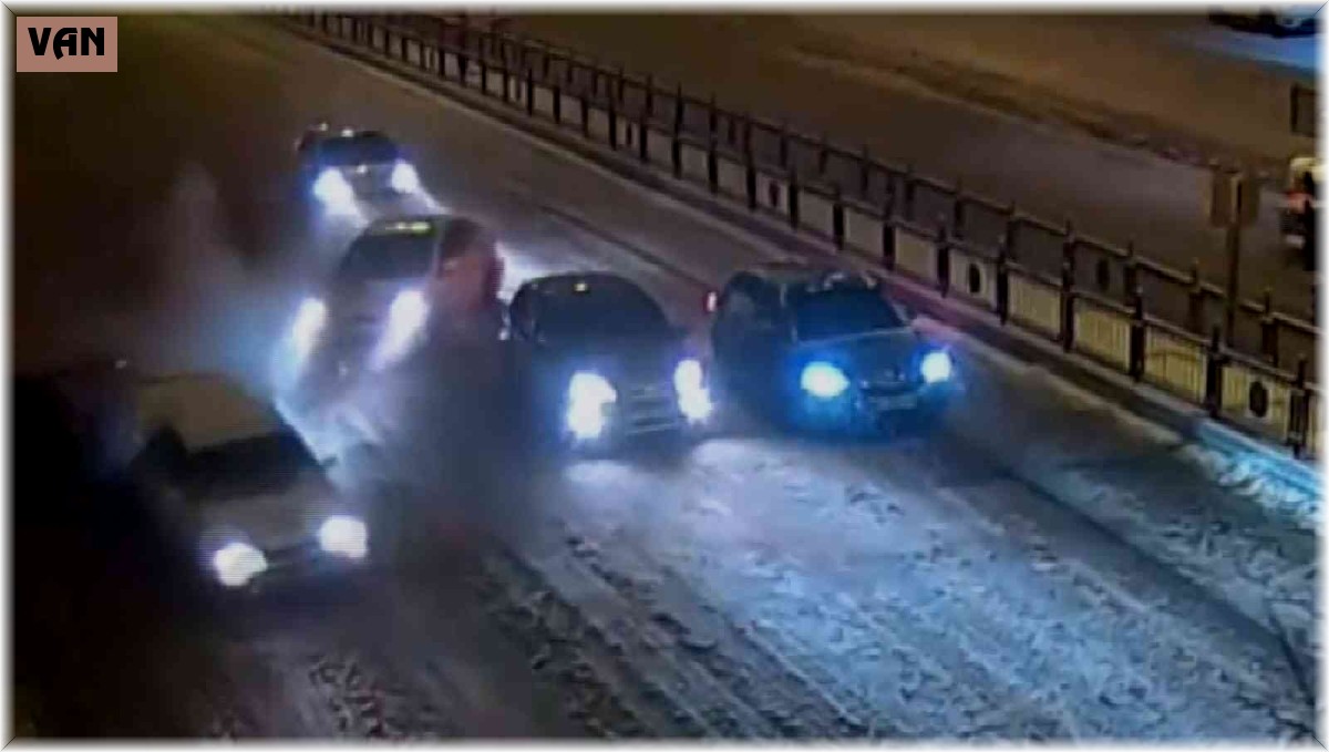 Kış aylarındaki trafik kazaları KGYS kameralarına yansıdı