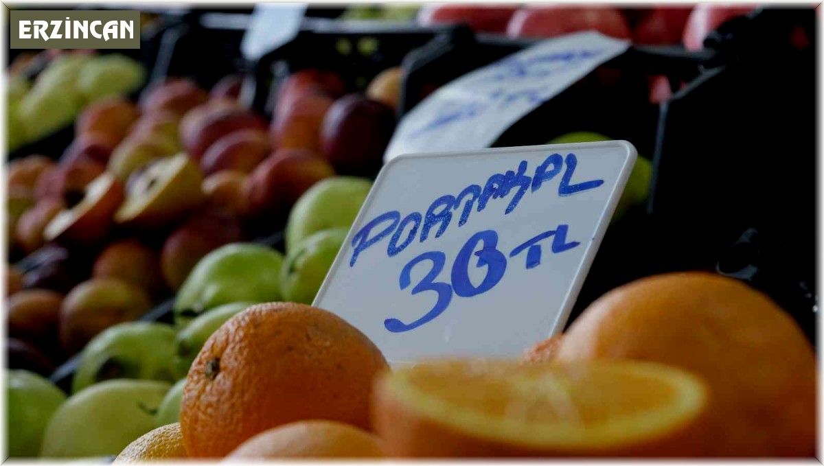 Kış meyve ve sebzeleri pazarda yerini alıyor