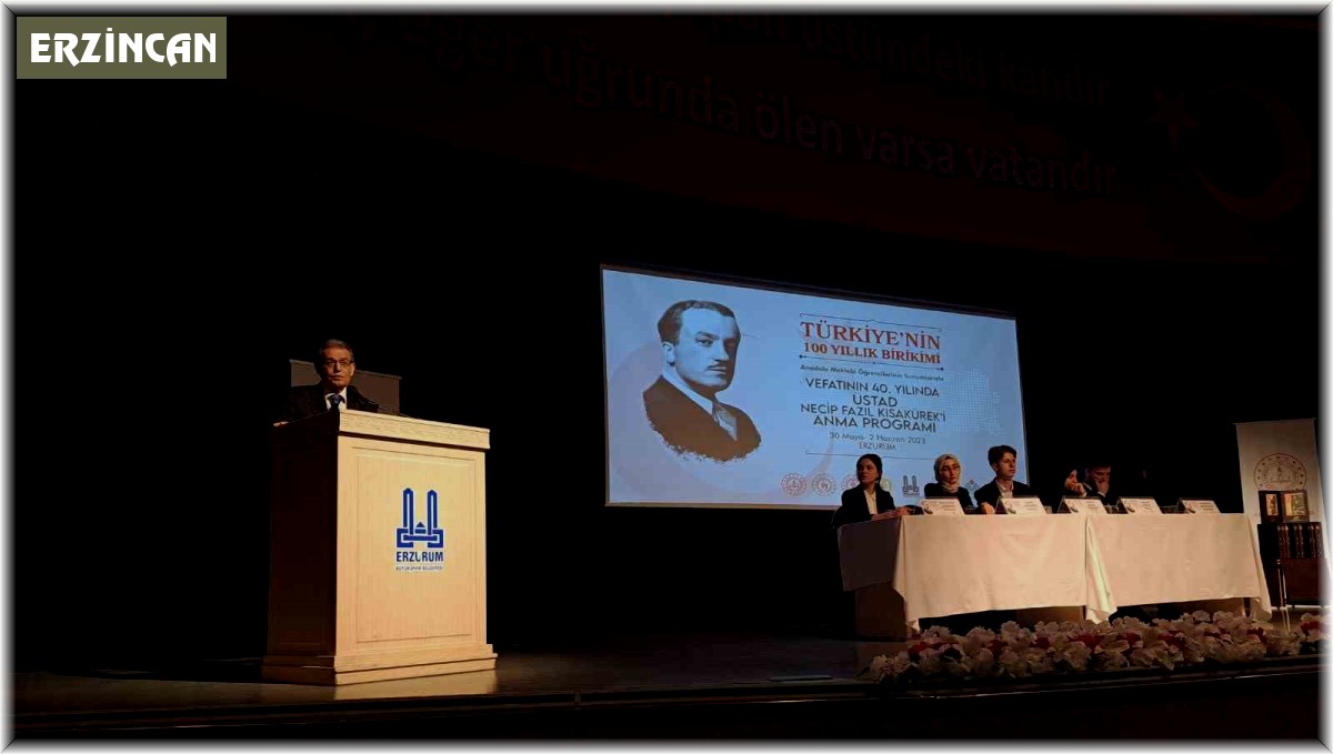 Kısakürek vefatının 40'ıncı yılında düzenlenen programla anıldı