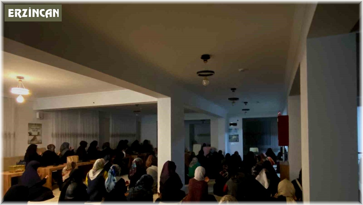 Kız Kur'an Kursu'nda "Kudüs Gecesi" düzenlendi