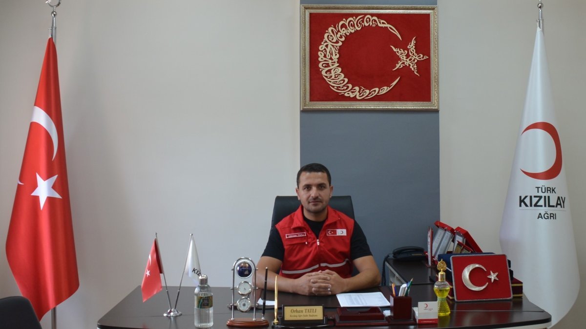 Kızılay Ağrı Şubesi, 2024 il performans sıralamasında Türkiye ikincisi oldu