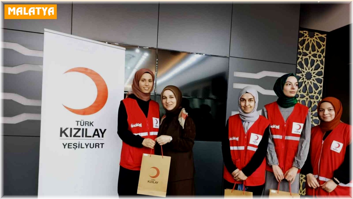 Kızılay gönüllüleri unutulmadı