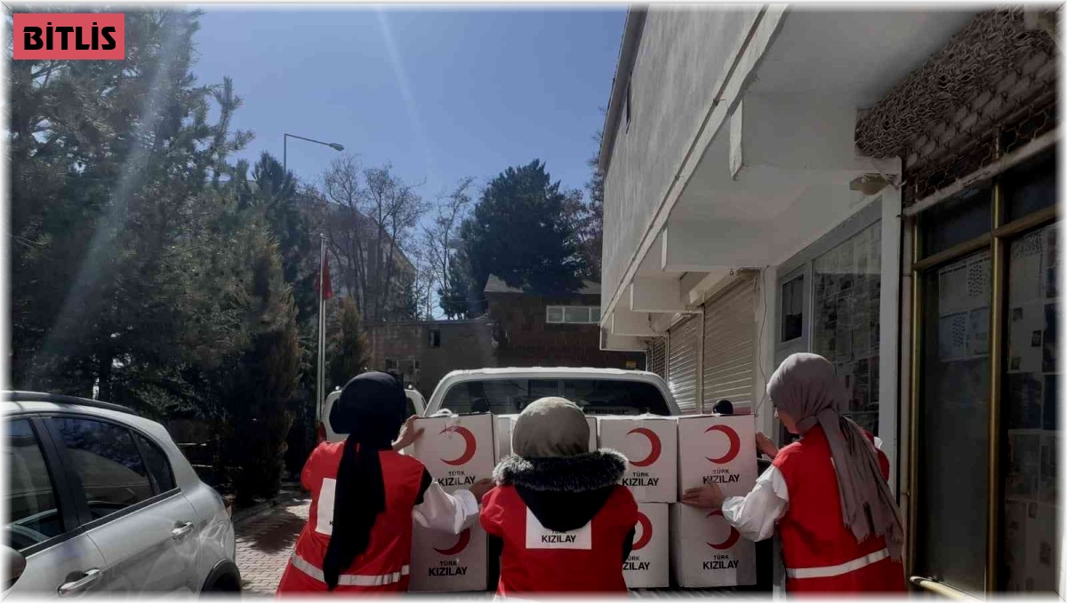 Kızılay ihtiyaç sahiplerini unutmuyor