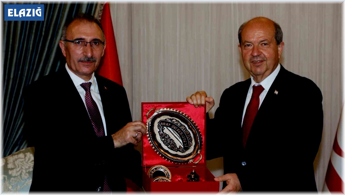 KKTC Cumhurbaşkanı Tatar, "Fırat Üniversitesi'nin başarılı bizleri mutlu ediyor"