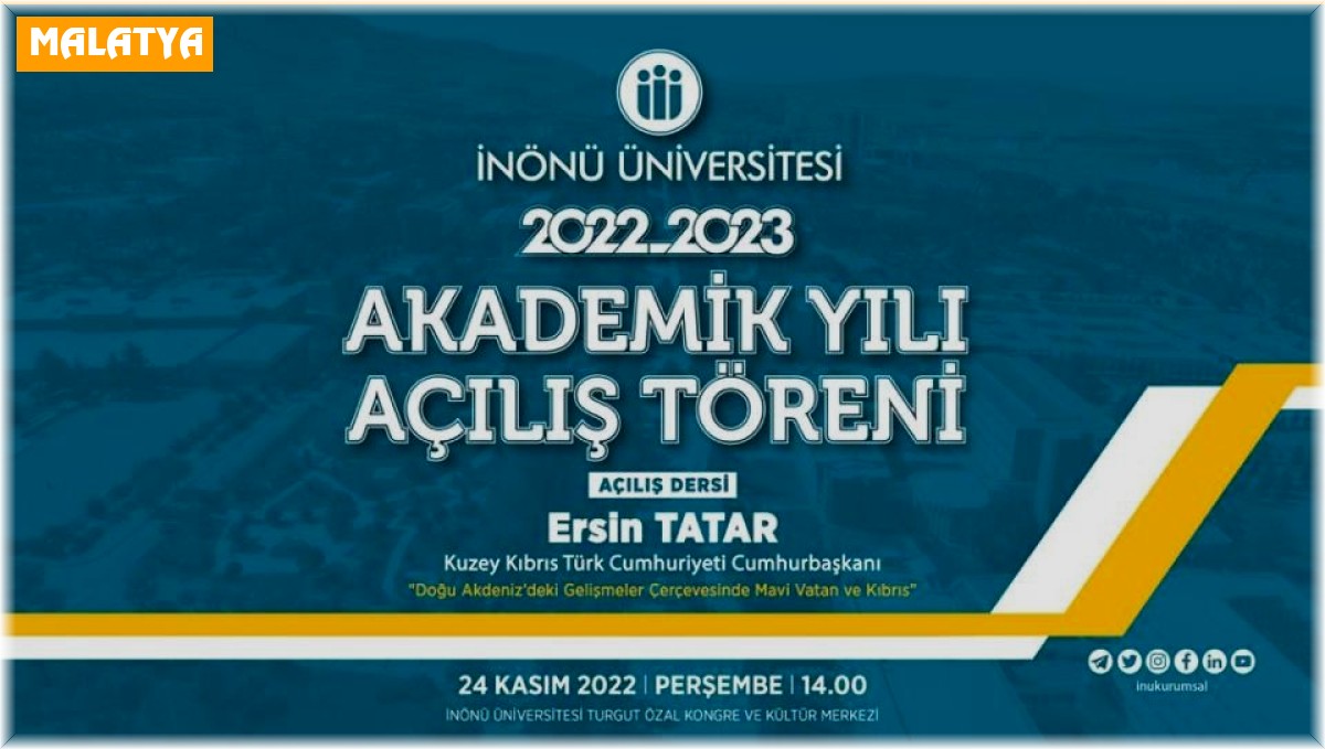 KKTC Cumhurbaşkanı Tatar Malatya'ya gelecek