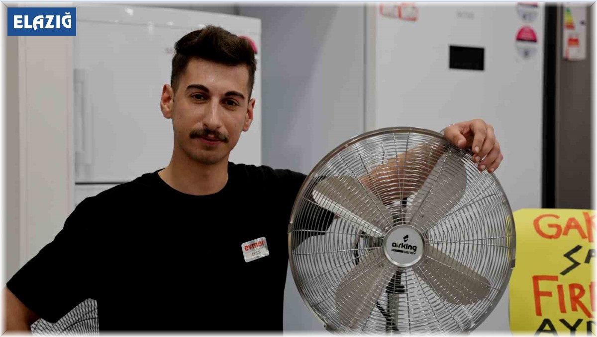 Klima stokları tükendi, vatandaşlar vantilatöre yöneldi