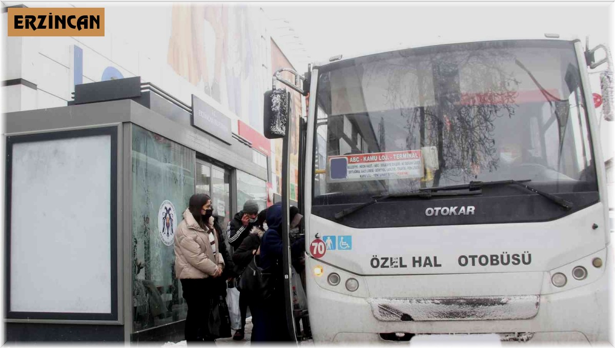 Klimalı duraklar kış aylarında vatandaşları ısıtıyor