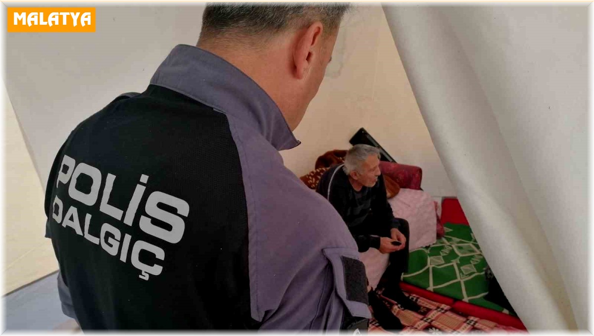 Koah hastasının imdadına polis yetişti